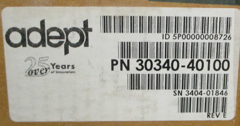 Adept Technology 3034040100R Controller Chassis Rack MV10A 100240V 5A