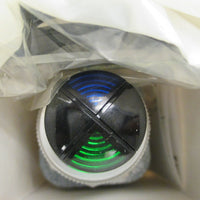 ALLEN BRADLEY Cluster Pilot Light Blue/Green 2 Unit 120V Type 13 800TPC216XBXG