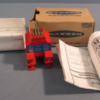 BANNER PBAT/LR41887 AC POWER BLOCK MODULES FOR MULTIBEAM MODULAR SENSORS