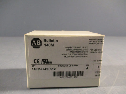 Allen Bradley 140M-C-PEK12 Accessories — 12 A Connecting Module Eco