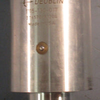 Deublin 1115130017 High Speed Rotary Union 5/8" UNF LH, 1/4" NPT 10 bar Max