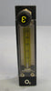 Aalborg Single Flow Tube Meter PMR1-014107 200 PSI Max, 250 Deg. F Max 65mm Port