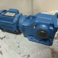 Sew Eurodrive KA67BDRE90L4/DH Gear Motor 2 HP 25 RPM Final Out 230/460 Volt