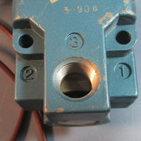 MAC 225B781CAAA Solenoid Valve 24 VDC 2 Wire Connection