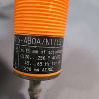 IFM EFECTOR PROXIMITY SWITCH 20250V AC/DC 4565HZ KI0206 KI2015AB0A/NI/LS