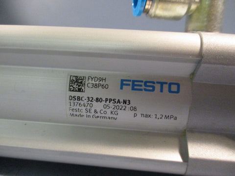 FESTO ISO Cylinder DSBC-32-80-PPSA-N3 1376470