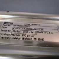 Parker Double Rod Pneumatic Air Cylinder 2 In Bore 10 In Stroke 1P4MA0007300