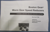 Boston Gear 700 Series RF72660B5G Speed Reducer .91HP 1-1/8" Shaft Dia. 60:1 NOS