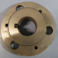 (NOS) Rexnord 162 AMR Coupling Hub 13/8" Bore 23/4" Hub OD, 49/16" Flange OD