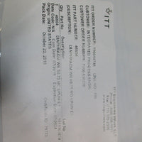 ITT 46604 Diaphragm WR ¾ MC EPDM E1 Factory Sealed