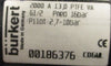 Burkert 2000 Pneumatic Valve 00186376 Pilot 2.7-10bar Pmed 16bar 2-Way Solenoid
