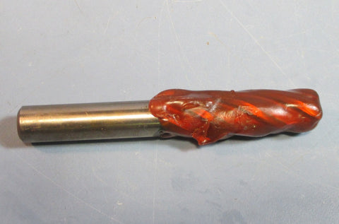 Weldon 1/2" AC163A I87HS Mid Cut 4 Flute Pro CNC Resharpened End Mill