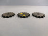 Martin 60A14 Single Row Roller Chain Sprocket 14 Teeth 3/4" Bore (Lot of 3)