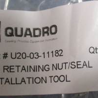 Quadro U200311183 Seal Installation Kit H20031005559 1001203 U20032380