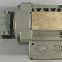 Sew Eurodrive WA10 DRN63MS4/TF Gearmotor 3PH 1380/42RPM 0.12kW 5/8" Shaft Dia