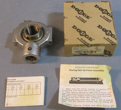 Dodge NSTUSCNP100 Take Up Bearing 125022 1" Bore, Cast Iron