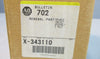 Allen Bradley X-343110 Movable Contact Assembly 3 Pole Renewal Part NIB