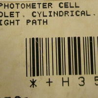 VWR 58016673 Cylindrical UV Spectrophotometer Cell 50mm Length