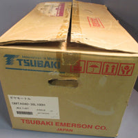 Tsubaki Gear Motor Ratio 1:100 0.4 kW  4P, 3 Ph 200/220V GMTA04038L100H