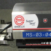 Enercon Super Seal Touch 500 Induction Cap Sealer LM560904 w/ LM443805 Ejector