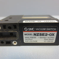 SMC NZSE2-0X Vacuum Switch 12-24V Vdc 80 Ma Max NZSE2-OX