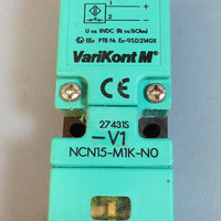 Pepperl + Fuchs VariKont M NCN15M1KNOV1 Inductive Sensor U ca. 8 VDC