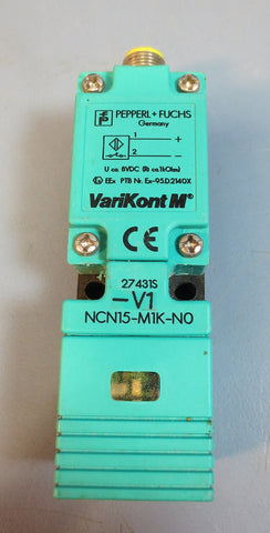 Pepperl + Fuchs VariKont M NCN15M1KNOV1 Inductive Sensor U ca. 8 VDC
