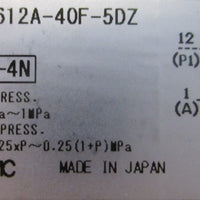 SMC VNB612A40F5DZ Solenoid Process Valve 101kPA1MPa Main Pressure
