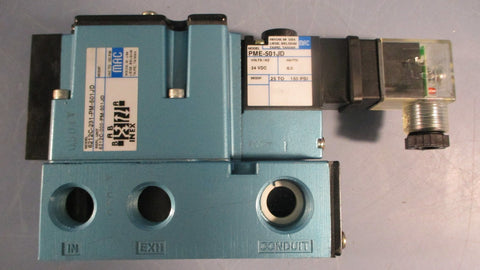 Mac Valves 6212C-231-PM-501JD Solenoid Valve PME-501JD 24VDC