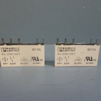 Phoenix Contact 2961367 General Purpose Relay RELMR4,5DC/21   Lot of 2