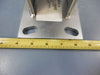 New Albion Alathane 8 X 2" Wheel Non Swivel Fixed Position Poly Cast Iron Silver