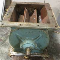 Semco RV-12 Rotary Air Lock 1-3/4" Shaft Dia 13-3/4" x 15-1/4" Opening