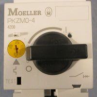Moeller PKZM04 NHI11PKZ0 Motor Protective Circuit Breaker 600VAC 3PH 2.54A