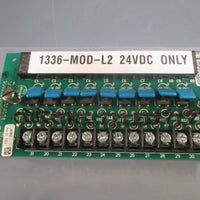 Allen Bradley Interface Board 24vdc Rev 01 1336MODL2