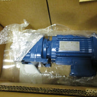 SEWEURODRIVE HELICAL GEARBOX 10.11:1 RATIO 1HP MOTOR 1751RPM R37 DRN80M4/DH