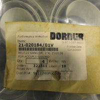 Dorner 21020184 01V belt V Guided FDA Accum 2 in X 1'10.08 (Lot of 4)