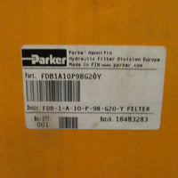 Parker FDB1A10P98G20Y Filter NEW
