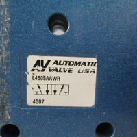 Automatic Valve USA L4505AAWR Solenoid Automatic Valve