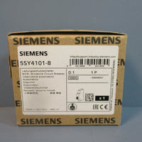 Siemens 5SY41018 Miniature Circuit Breaker ~230/400V 1P FACTORY SEALED