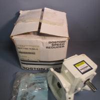 BOSTON GEAR GEARBOX NEMA MOUNTING 56C RATIO 15:1 BKF715A-15-B5-G