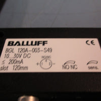 Balluff BGL 120A003S49 Photoelectric Fork Sensor 1030V DC 200 mA