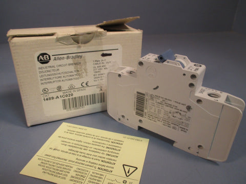 Allen Bradley Industrial Circuit Breaker Series A 1489ALC020