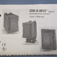 Watlow DinAMite DC3160K20000 Solid State Power Controller 55Amps, 277600V