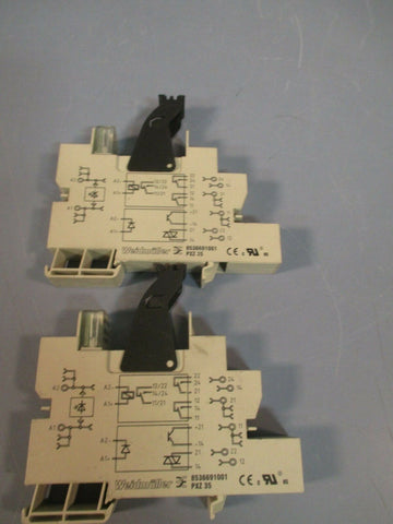 WEIDMULLER TERMINAL BLOCK (LOT OF 2) 8536691001 PXZ35