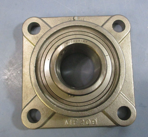 AMI/ASAHI 4 Bolt Flange Bearing MUCF209-27, 1-11/16" Bore MF 209