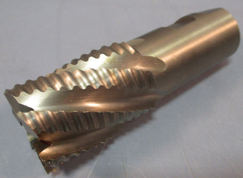 Niagara RoughingEndMill 71487: 1-1/2"DIA, 2"LOC,1-1/4"SHK,CO,LD=8.126,H5,6FL,USA