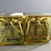 Lot of (2)  Idec RR3PAU AC24V Power Relay General Purpose 50/60Hz, 11Pin