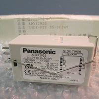 PANASONIC TIMER RELAY S1DXF2C ADX12022 3SDC24V