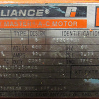 Reliance P32G350H Motor 40 HP Duty Master 1765 RPM 460 Volt 324T Frame