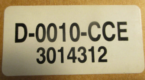 Deltech D0010CCE Compressed Air Coalescing Filter Element 3014312 51/4" Long